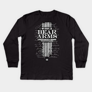 Gear Up for your Rights! Kids Long Sleeve T-Shirt